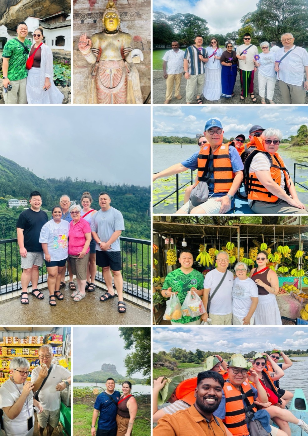 Tourism poster — group journeys around the island