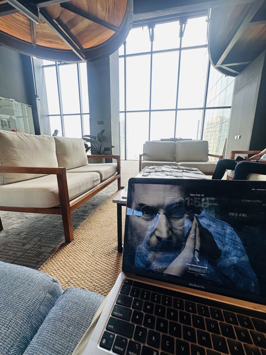 Workspace with a view