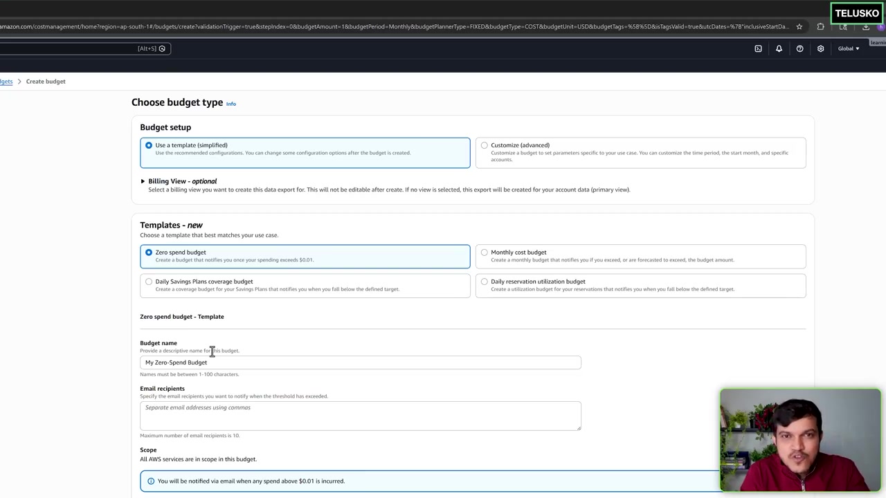 Screenshot: AWS Management Console Overview