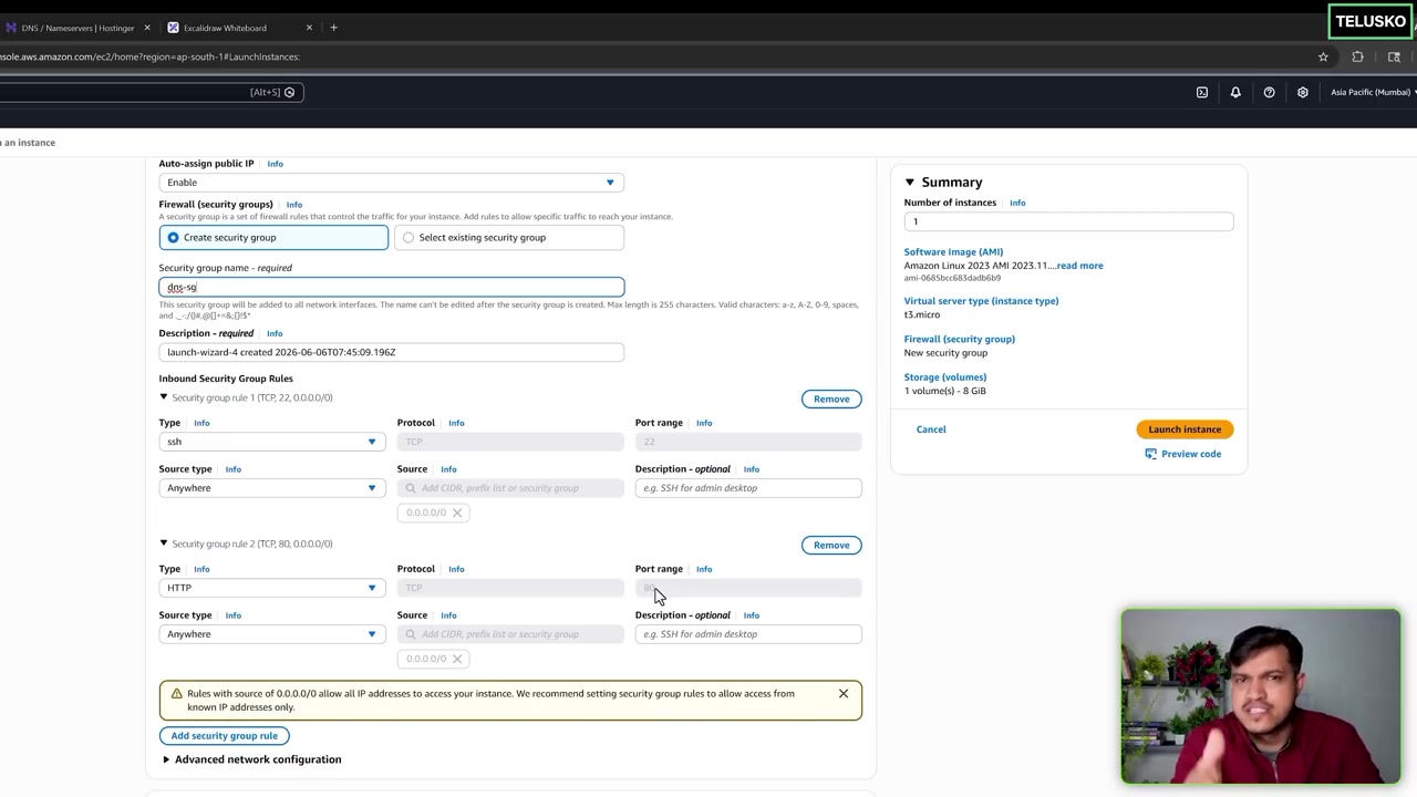 Screenshot: Route 53 with Load Balancer Integration