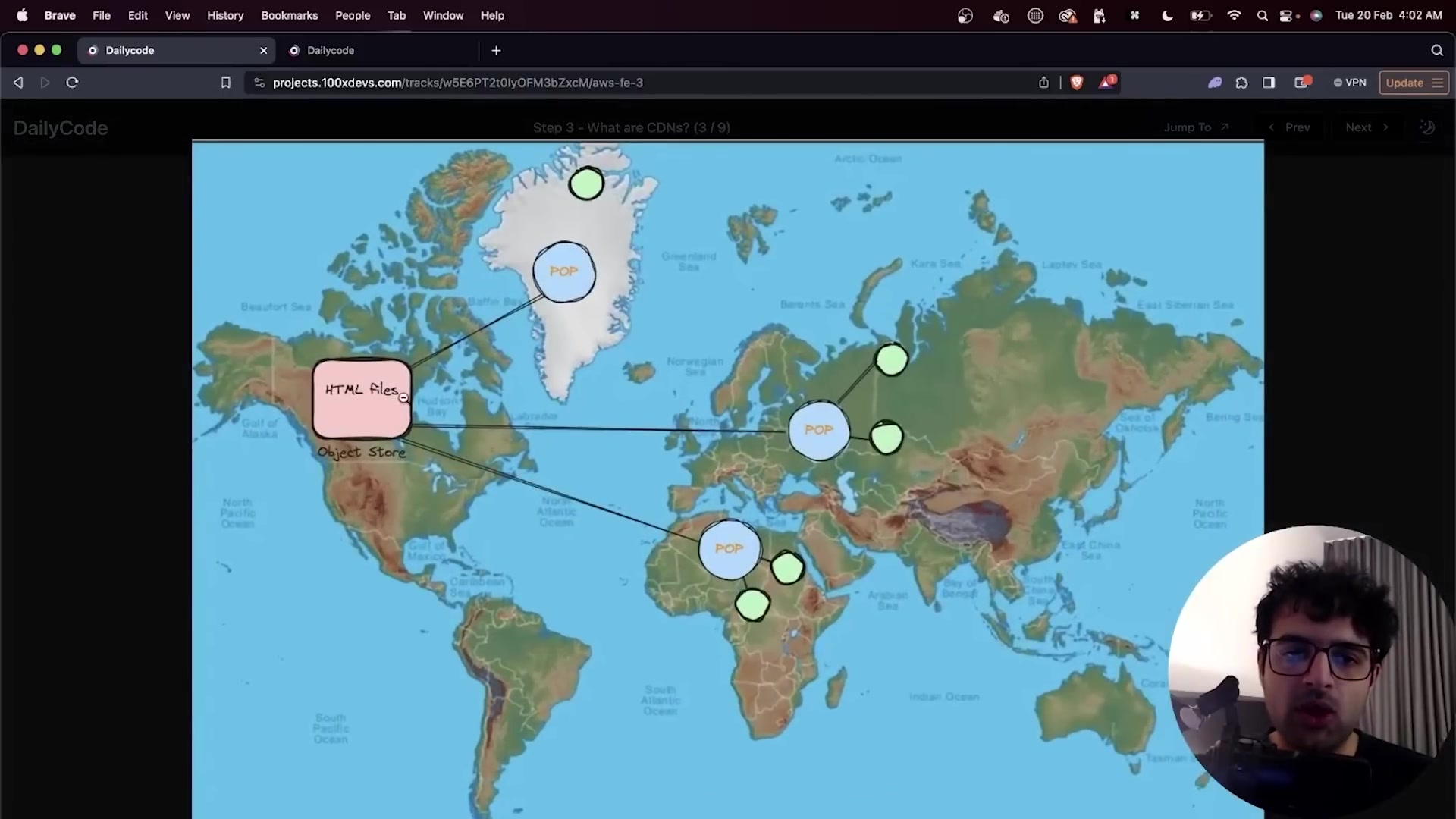 Screenshot: What are CDNs & Edge Locations?