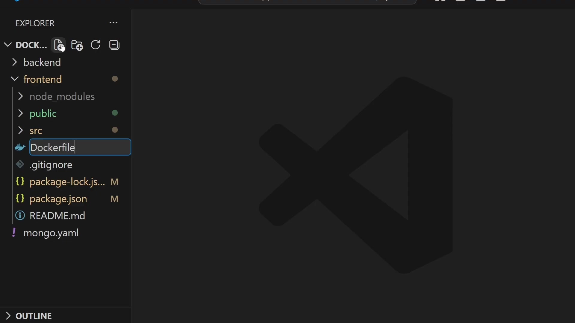 Screenshot: Docker Compose Architecture