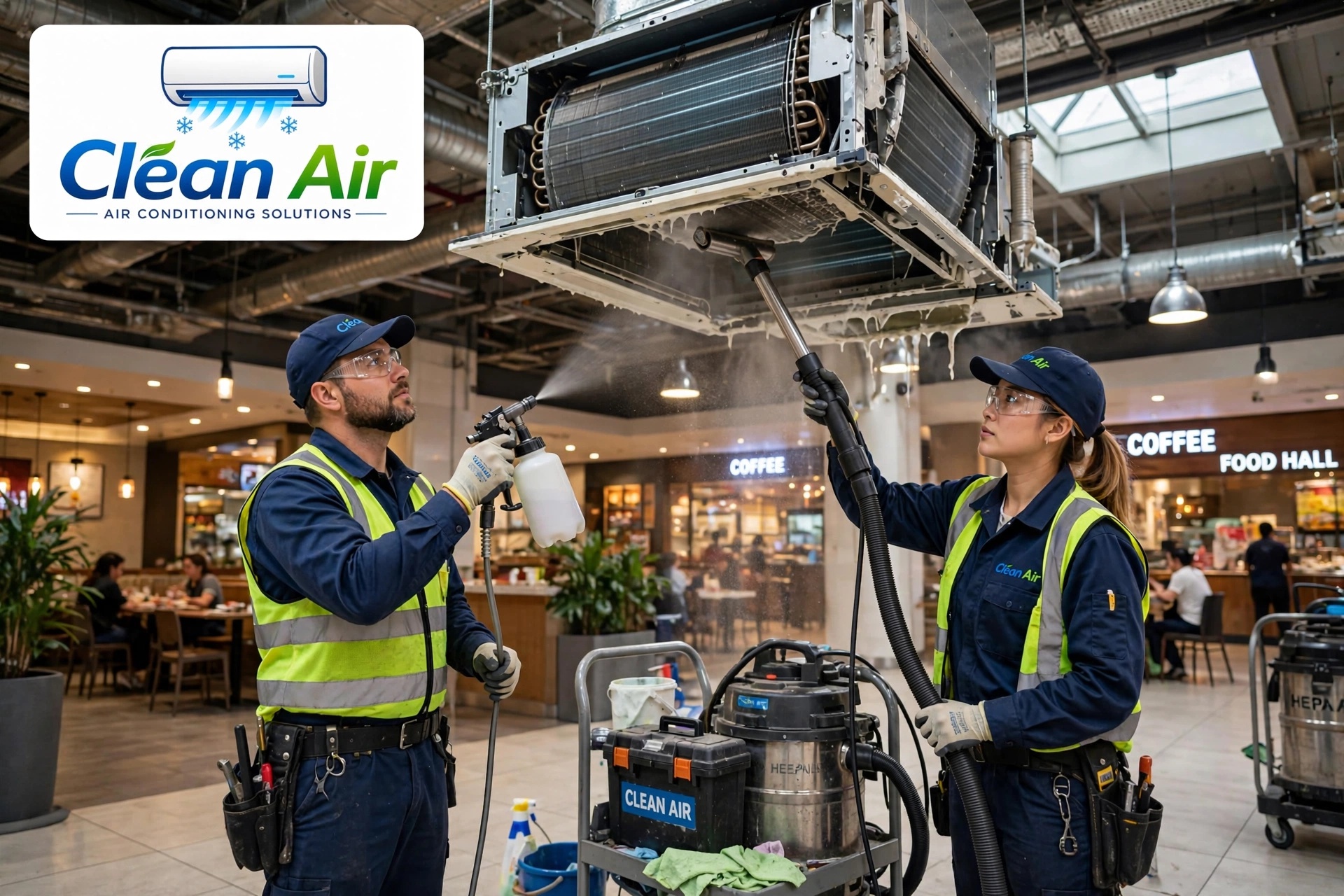Clean Air Sri Lanka — Commercial venue maintenance package
